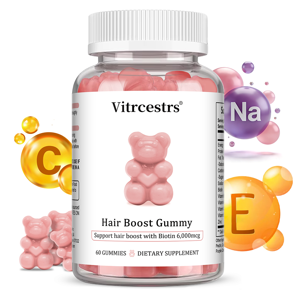 Biotin Hair Growth - Hair Boost Gummy, met biotine 6.000mcg
