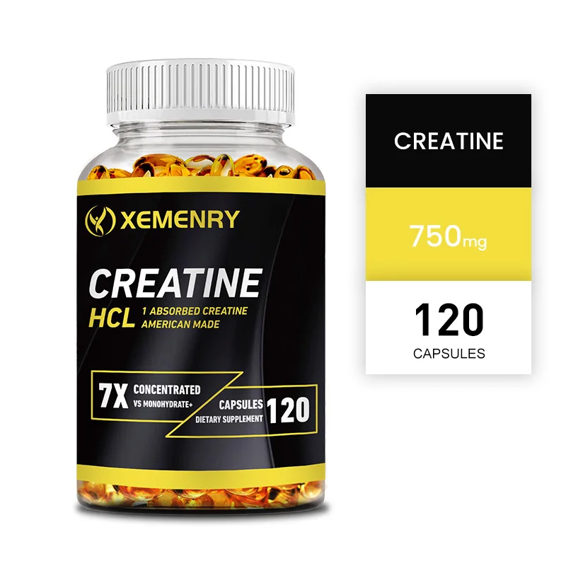 Creatine Hcl Capsule - Creatine HCl - Helpt bij trainingen