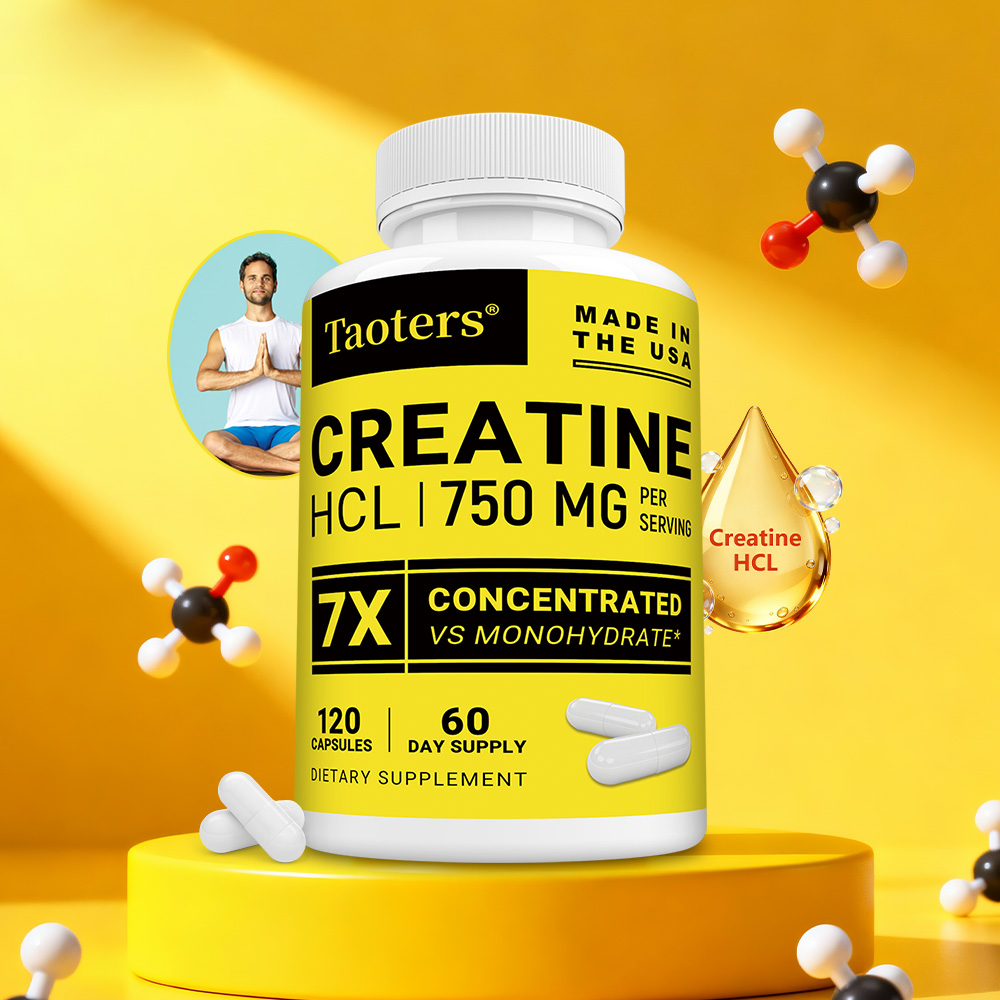Creatine Hcl Capsule - Creatine HCl - Ondersteuning voor spier-,