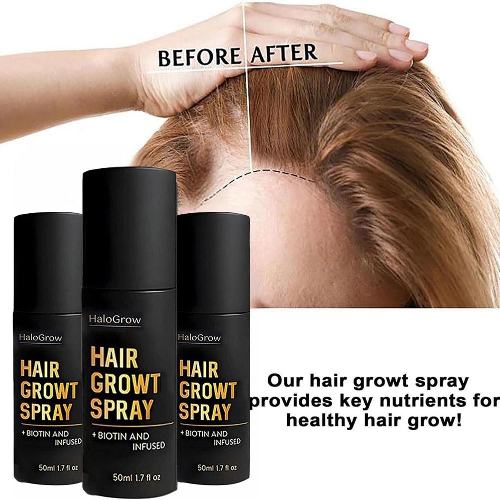 Biotin Hair Growth - Haar groeispray met gemberolie en biotine,