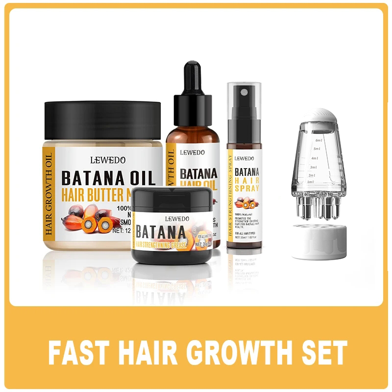 Biotin Hair Growth - LEWEDO Batana Olie Haar Groei Kit