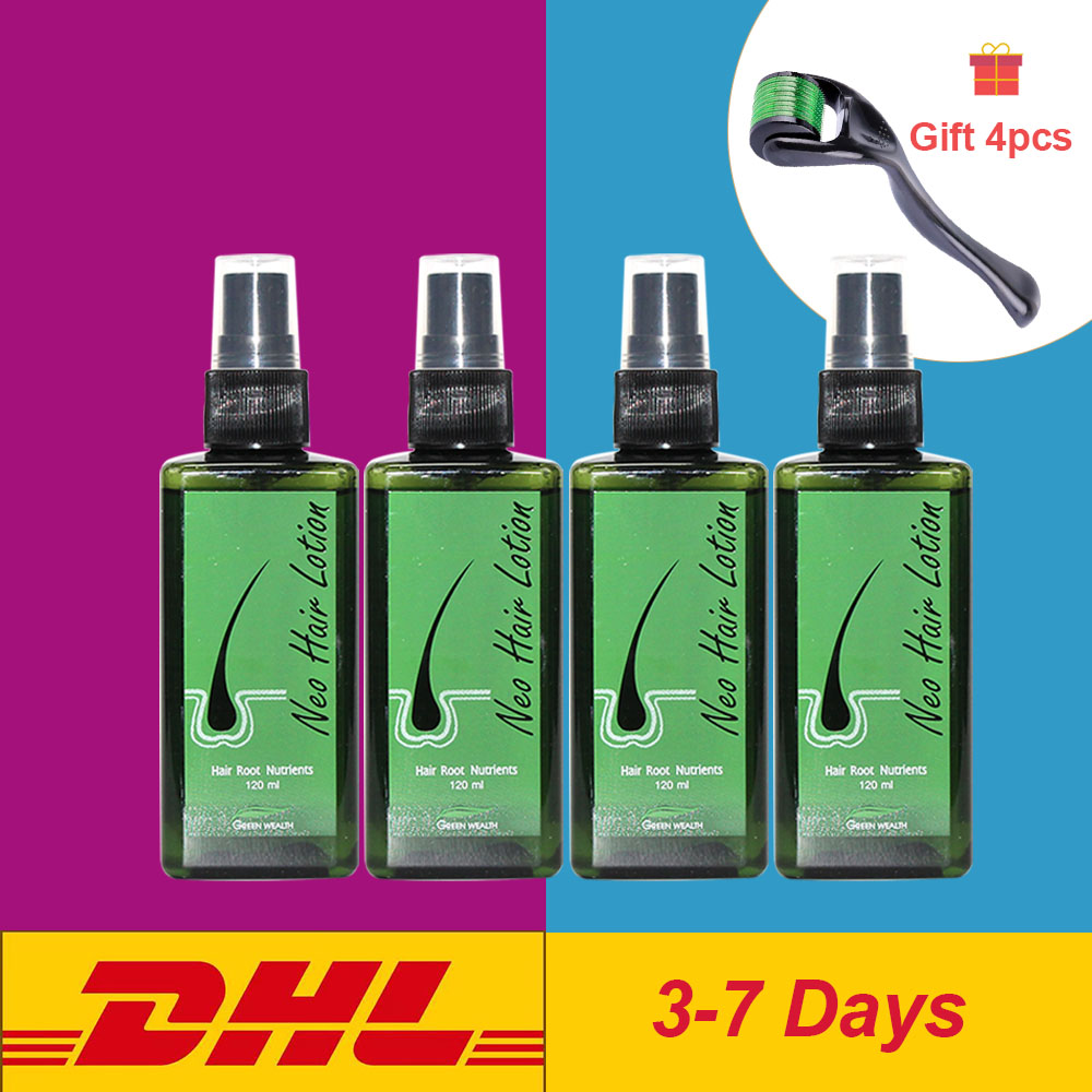 Biotin Hair Growth - 4 stuks Neo Haar Lotion 120ml