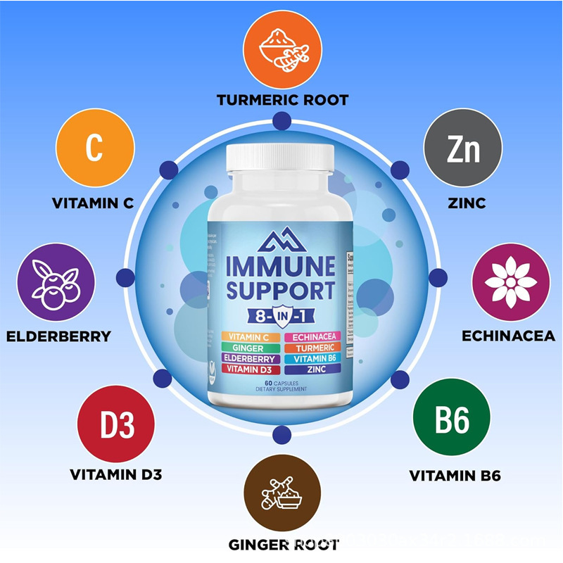 8-in-1 immuunondersteuningscap - Nutrition Zinc recensie en prijs