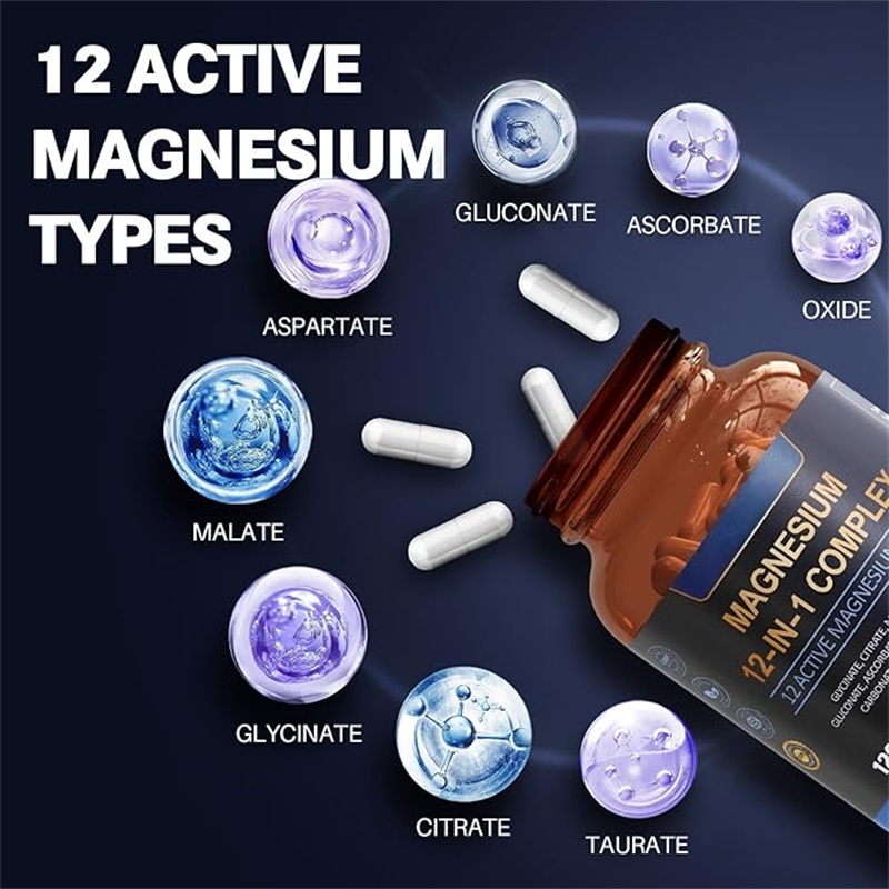 12-in-1 magnesiumcomplexcapsul - Magnesium Glycinate Capsule recensie en prijs