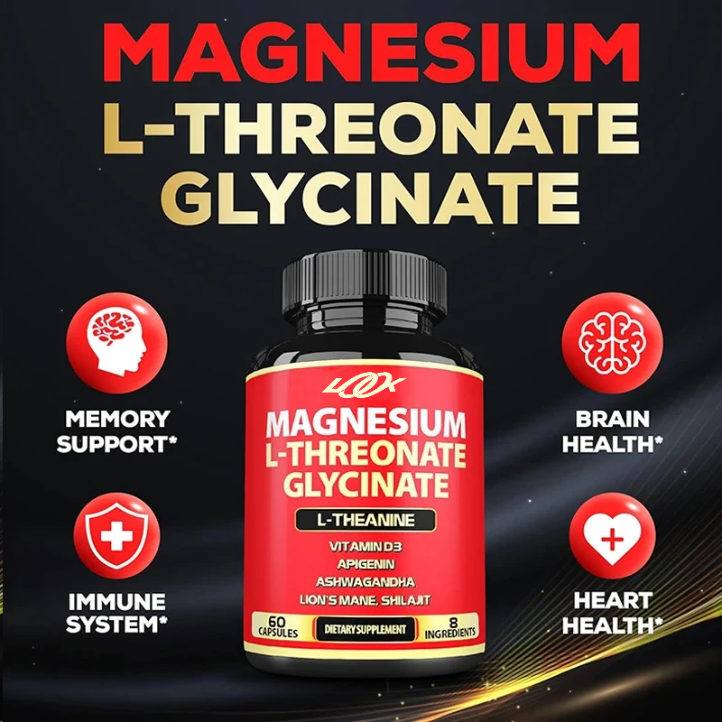 8-in-1 magnesium L-threonaat e - Magnesium Glycinate Capsule recensie en prijs