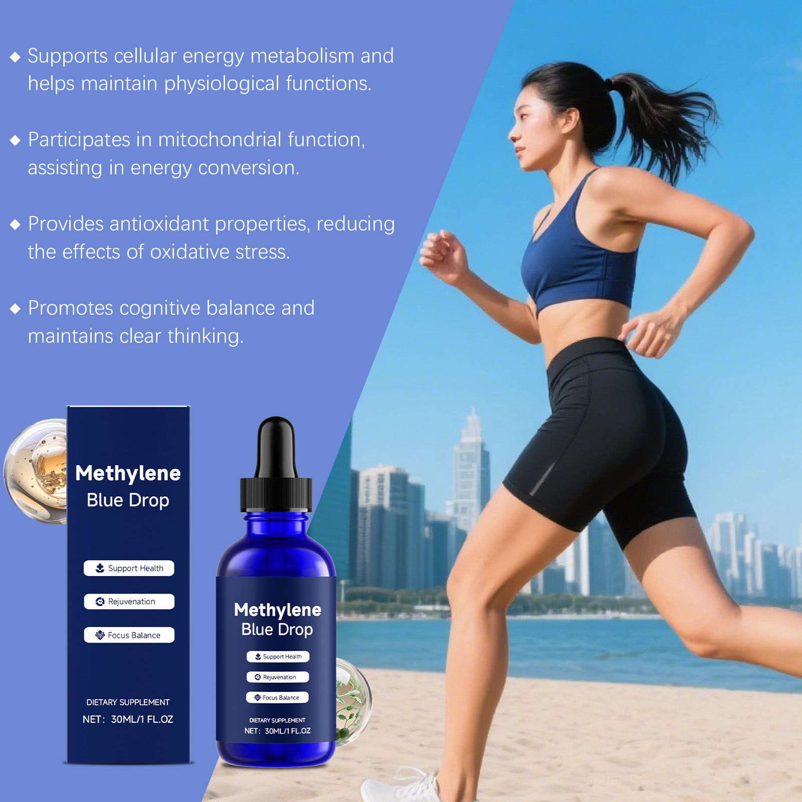 Vitaliteitsverhogende druppels - Nutrition For Health Fitness & Sport Melvin Williams recensie en prijs