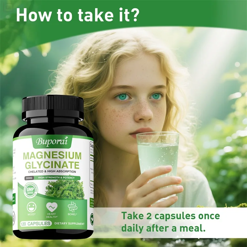 Magnesiumglycinaat - Verminder - Magnesium Glycinate Capsule recensie en prijs