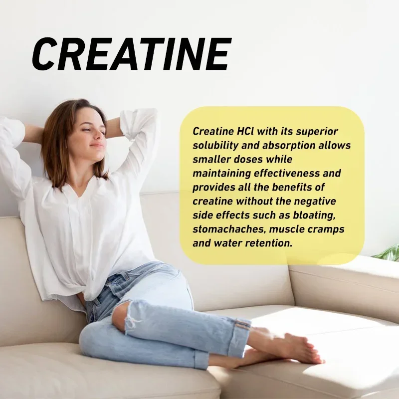 Creatine HCL-capsules - Pre-wo - Creatine Hcl Capsule recensie en prijs