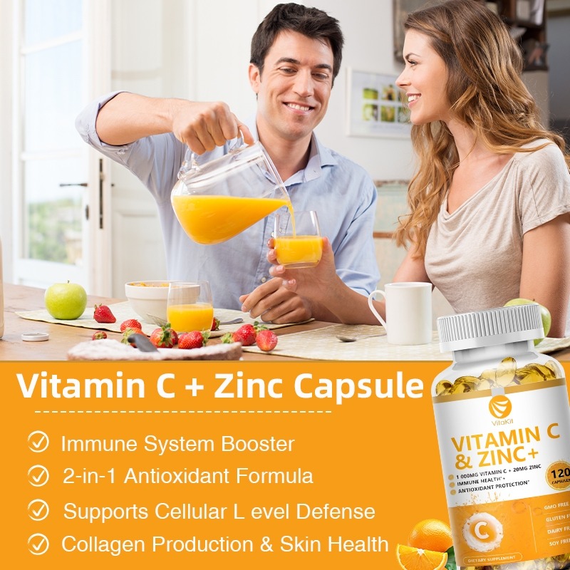 Vitakit Vitamine C 1000 mg met - Nutrition Zinc recensie en prijs