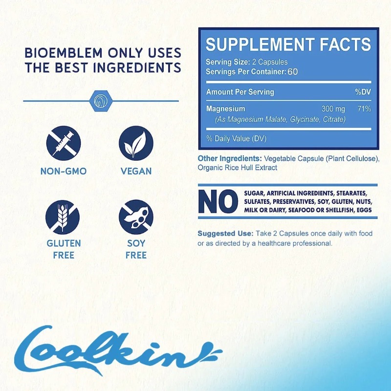 Magnesium Complex Supplement - - Magnesium Glycinate Capsule recensie en prijs