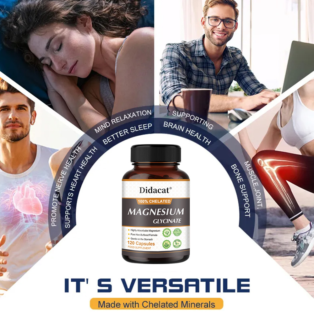Magnesiumglycinaat supplement  - Magnesium Glycinate Capsule recensie en prijs