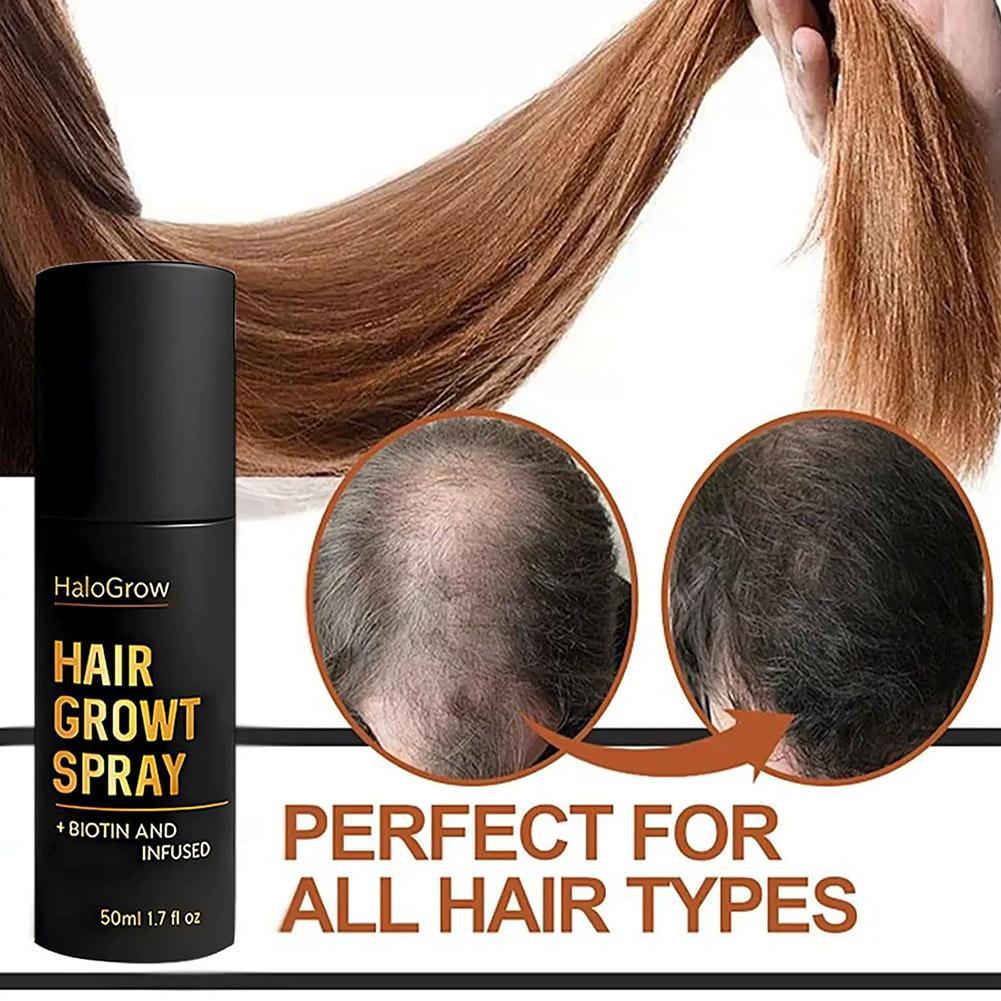 Haar groeispray met gemberolie - Biotin Hair Growth recensie en prijs