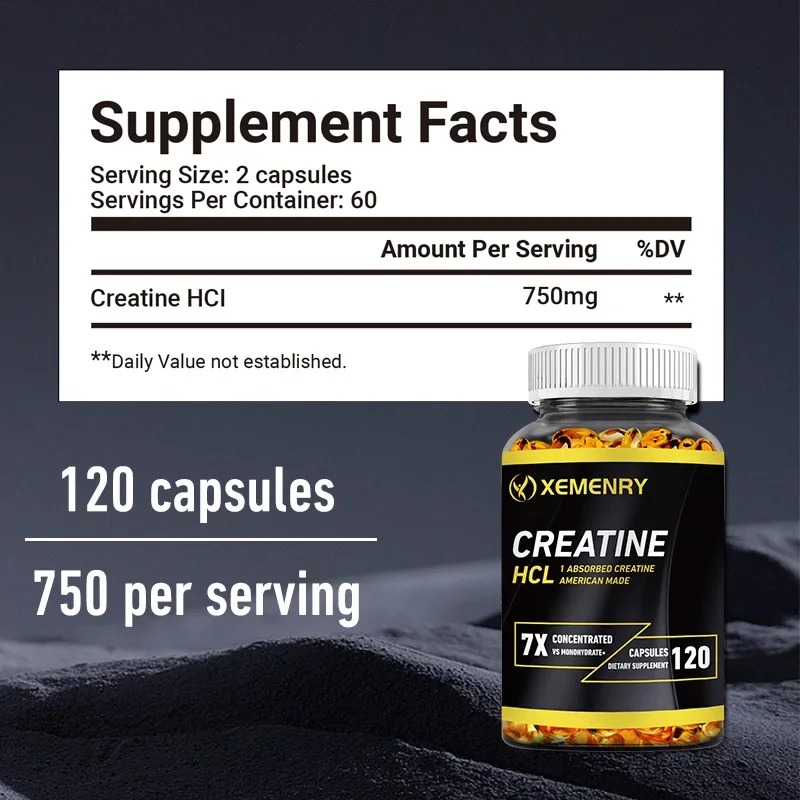Creatine HCl - Ondersteuning v - Creatine Hcl Capsule recensie en prijs