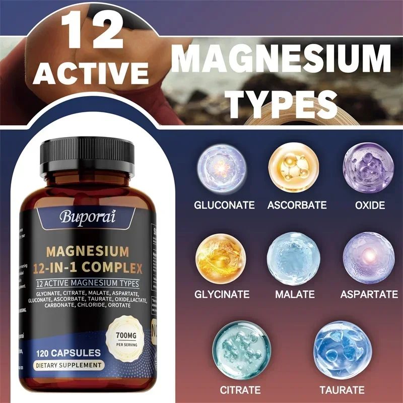 Magnesiumcomplex - Ontspanning - Magnesium Glycinate Capsule recensie en prijs