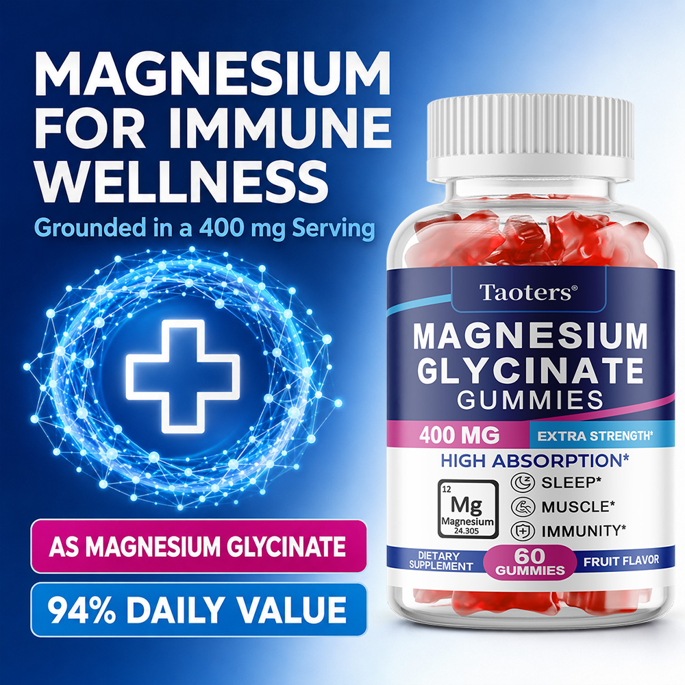 Magnesiumglycinaat Gummies 400 - Magnesium Glycinate Capsule recensie en prijs