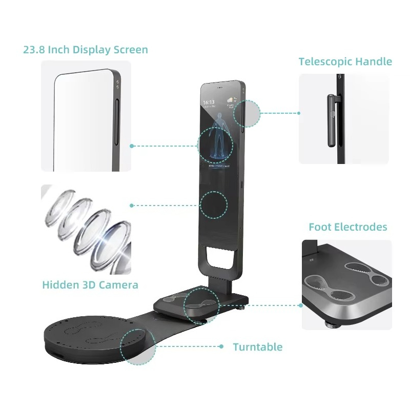 Smart Fitness Mirror Body Scan - Fitness With Nutrition recensie en prijs