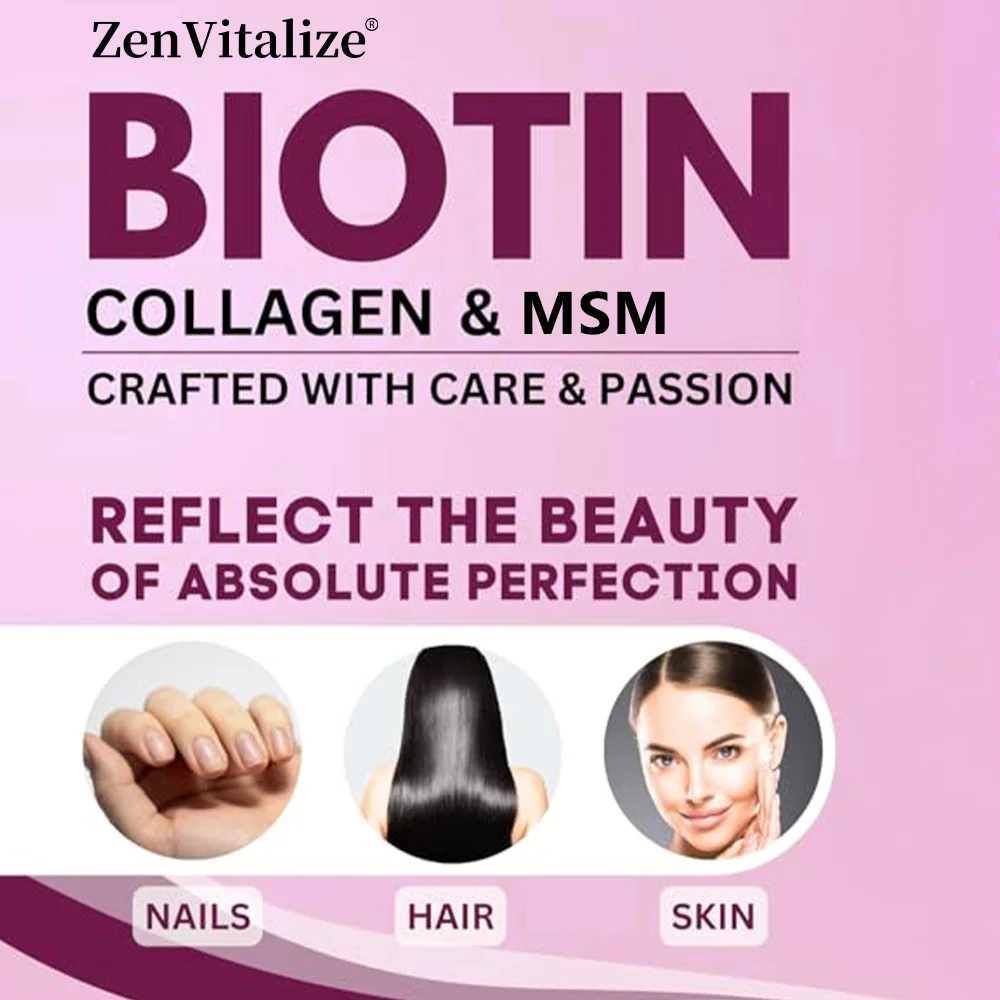 Biotine + collageencapsules -  - Biotin Hair Growth recensie en prijs