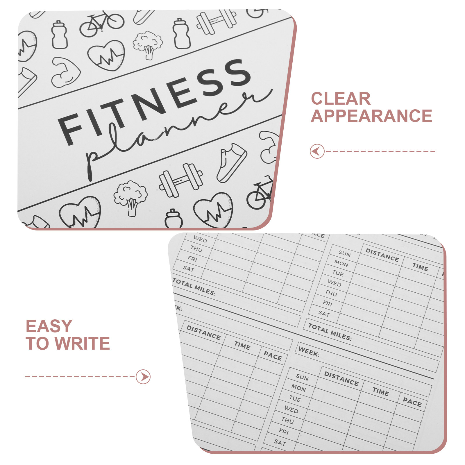 Fitnessplanner Fitness Workout - Fitness With Nutrition recensie en prijs