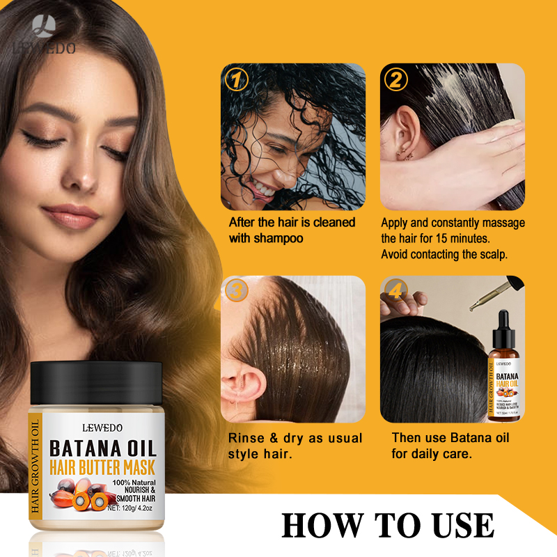 LEWEDO Batana Olie Haar Groei  - Biotin Hair Growth recensie en prijs