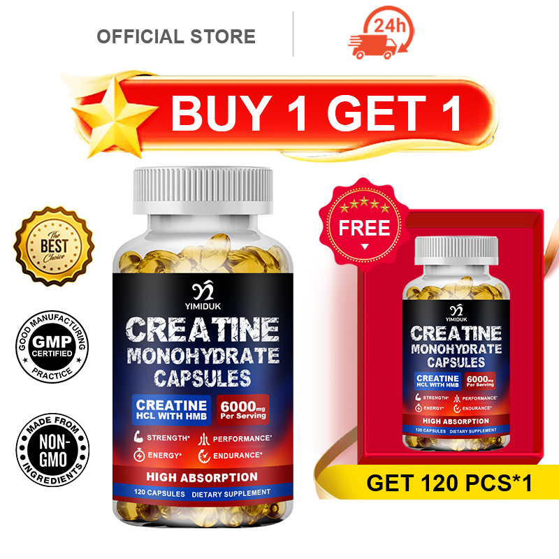 3-in-1 Creatine Monohydrate HC - Creatine Hcl Capsule recensie en prijs