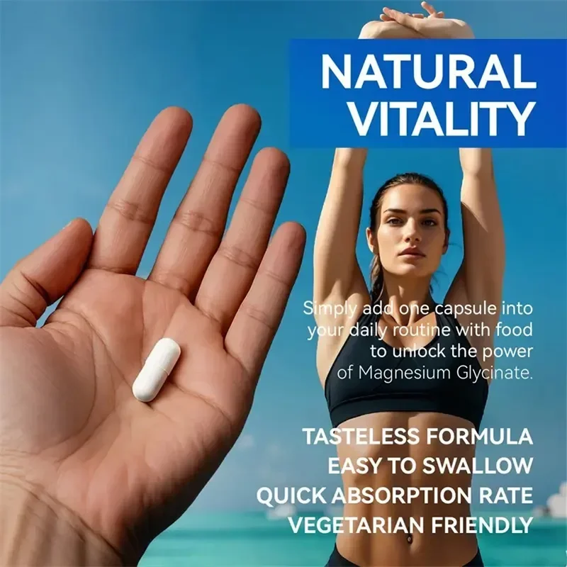 Magnesiumglycinaatsupplement - - Magnesium Glycinate Capsule recensie en prijs
